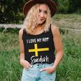 I Love My Hot Swedish Husband Wife Women Tank Top Gifts for Her