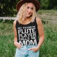 Marching Band Mom My Favorite Flute Player Calls Me Mom Women Tank Top Gifts for Her