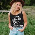 Middle Sister Reason We Have Rules Sibling Apparel For Sister Women Tank Top Gifts for Her