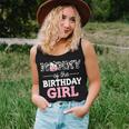 Mommy Of The Birthday Girl Farming Cow Family Cute Gifts Women Tank Top Weekend Graphic Gifts for Her