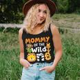 Mommy Of The Wild One Zoo Theme Bday Safari Jungle Animals Women Tank Top Gifts for Her
