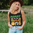 Mommy Of The Wild One Zoo Theme Bday Safari Jungle Animals Women Tank Top Gifts for Her