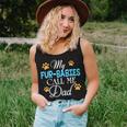 My Fur-Babies Call Me Dad Dog Cat Lover Mother Father Day Women Tank Top Basic Casual Daily Weekend Graphic Gifts for Her
