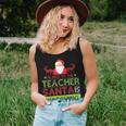 Be Nice To The Teacher Santa Ugly Christmas Sweater Women Tank Top Gifts for Her