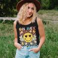 Oh Hey Preschool Smile Retro Face Back To School Teacher Women Tank Top Gifts for Her
