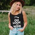 Oh Look It´S Wine O´Clock Drinking Glass Women Tank Top Gifts for Her
