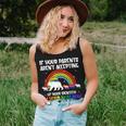 If Your Parents Arent Accepting Im Your Mom Now Lgbt Flag Women Tank Top Gifts for Her