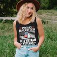 Proud Daughter Of A Vietnam Veteran Freedom Isn't Free Women Tank Top Gifts for Her