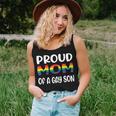 Proud Mom Of A Gay Son Gay Pride Lgbt Idea Women Tank Top Gifts for Her