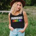 Providence Gay Pride Lgbt Rhode Island Rainbow LoveWomen Tank Top Gifts for Her