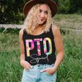 Pto Squad Tie Dye Back To School Appreciation Women Tank Top Gifts for Her