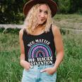 Rainbow You Matter 988 Suicide Prevention Awareness Ribbon Women Tank Top Gifts for Her