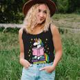 Reading Unicorn Cute Book Lover Bookworm Girls Women Tank Top Gifts for Her