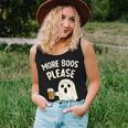 Retro More Boos Please Ghost Beer Halloween Costume Boys Women Tank Top Gifts for Her