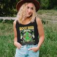Root Beer Kush Hybrid Cross Marijuana Strain Cannabis Leaf Beer Women Tank Top Gifts for Her