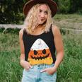 Scary Halloween Candy Corn Spooky Costume Women Tank Top Gifts for Her