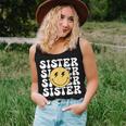 Sister One Happy Dude Birthday Theme Family Matching Women Tank Top Gifts for Her