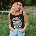Somebodys Feral Wife Wild Family New Wife Women Tank Top Gifts for Her