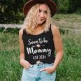 Soon To Be Mommy 2024 For Mom Pregnancy Announcement Women Tank Top Weekend Graphic Gifts for Her
