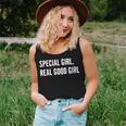 Special Girl Real Good Girl Funny Girls Christmas Women Tank Top Weekend Graphic Gifts for Her