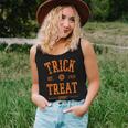 Spooky Fall Vibes Distressed Halloween Vibes Spooky Spider Halloween Women Tank Top Gifts for Her