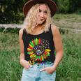 Sunflower Latino Hispanic Heritage Month Roots And Flags Women Tank Top Gifts for Her