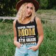 Super Proud Mom Of An Awesome 8Th Grade Graduate 2023 2024 Women Tank Top Basic Casual Daily Weekend Graphic Gifts for Her