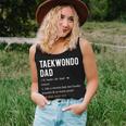 Taekwondo Dad Fathers Day From Daughter & Son Women Tank Top Gifts for Her