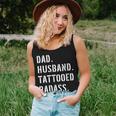 Tattoo Tattooed Dad From Daughter Son Wife Women Tank Top Gifts for Her
