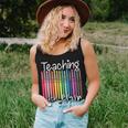 Teaching With Flair Pen Teacher Back To School Gifts Women Women Tank Top Weekend Graphic Gifts for Her