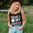 That's My Niece Proud Volleyball Auntie Volleyball Aunt Women Tank Top Gifts for Her