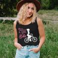 Never Underestimate A Girl With A Bike Girl Women Tank Top Gifts for Her