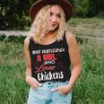 Never Underestimate A Girl Who Loves Chickens Women Tank Top Gifts for Her