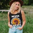 Never Underestimate A Man With Chickens Farmer Chicken Women Tank Top Gifts for Her