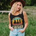 Never Underestimate An Old Chemist Nerdy Chemistry Teacher Women Tank Top Gifts for Her