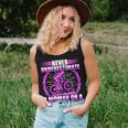 Never Underestimate A Woman On A Mountain Bike Women Tank Top Gifts for Her