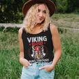 Viking Blood Runs Through My Veins Shieldmaiden Viking Women Tank Top Gifts for Her