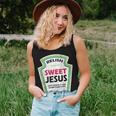 Vintage Relish Sweet Jesus Christian Parody Women Tank Top Gifts for Her