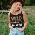 Wild About 3Rd Grade Teacher Student First Day Of School Women Tank Top Weekend Graphic Gifts for Her