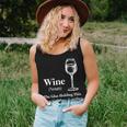 Wine Noun The Glue Holding This 2020 Shitshow Together Women Tank Top Gifts for Her