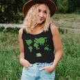 World Peas Pun Sarcastic Dad Joke Pun Women Tank Top Gifts for Her