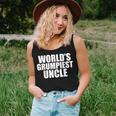 Worlds Grumpiest Uncle Grumpy Sarcastic Moody Uncles Women Tank Top Gifts for Her