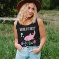 Yama Grandma Gift Worlds Best Yama Shark Women Tank Top Weekend Graphic Gifts for Her