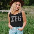 Zfg Zero F Cks Given Bold Sarcastic Unapologetic Women Tank Top Gifts for Her