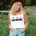 3 Black Cats Cat Lovers Girl Boy Cat Women Tank Top Gifts for Her