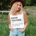 Band Teacher Definition Teaching School Teacher Women Tank Top Gifts for Her