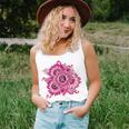 Breast Cancer Awareness Ribbon Sunflower Breast Cancer Women Tank Top Gifts for Her