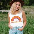 Choose Kind Retro Rainbow Choose Kind Women Tank Top Gifts for Her