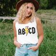 Teacher Abcd Rocks Back To School Back In Class Abcd Women Tank Top Gifts for Her