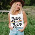 Gay Pride Lgbt Love Is Love Lgbt Gay Lesbian Pride Women Tank Top Gifts for Her